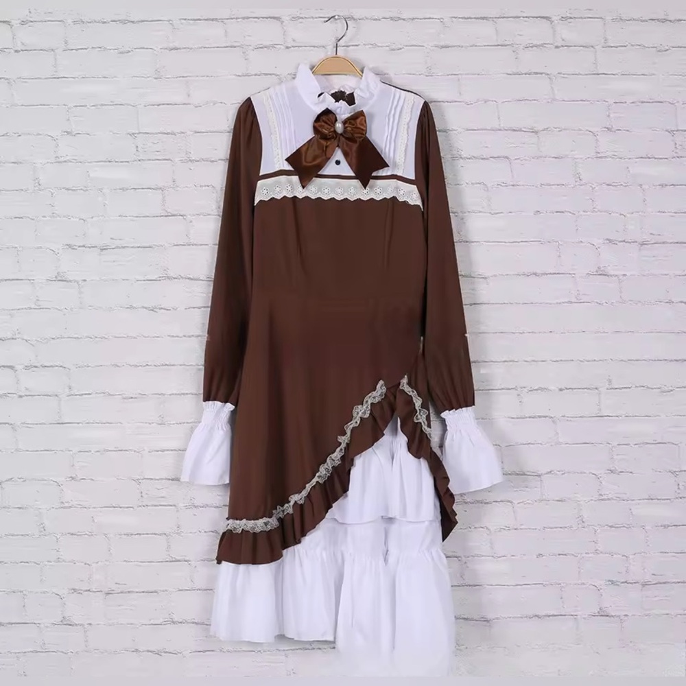 NEW Sweet Harajuku Lolita Dress Brown